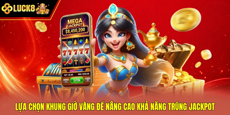 Lựa chọn khung giờ vàng để nâng cao khả năng trúng jackpot