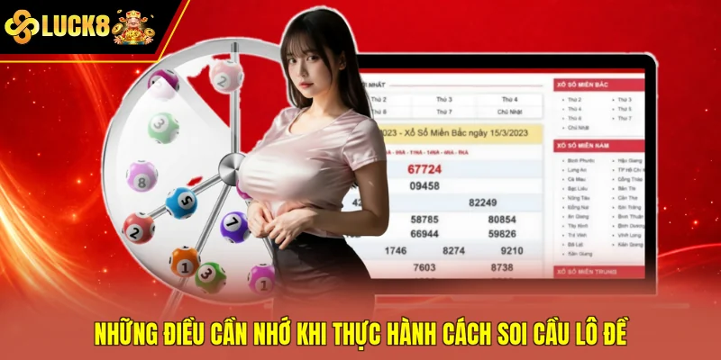 Những điều cần nhớ khi thực hành cách soi cầu lô đề
