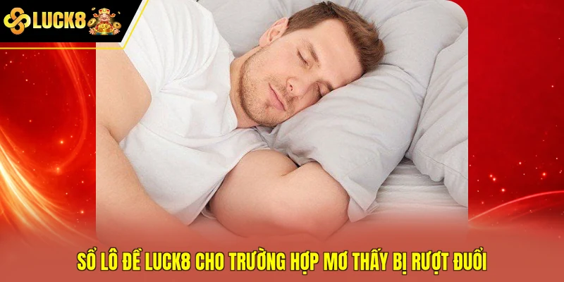 Sổ lô đề Luck8 cho trường hợp mơ thấy bị rượt đuổi